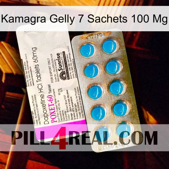 Kamagra Gelly 7 Sachets 100 Mg new07